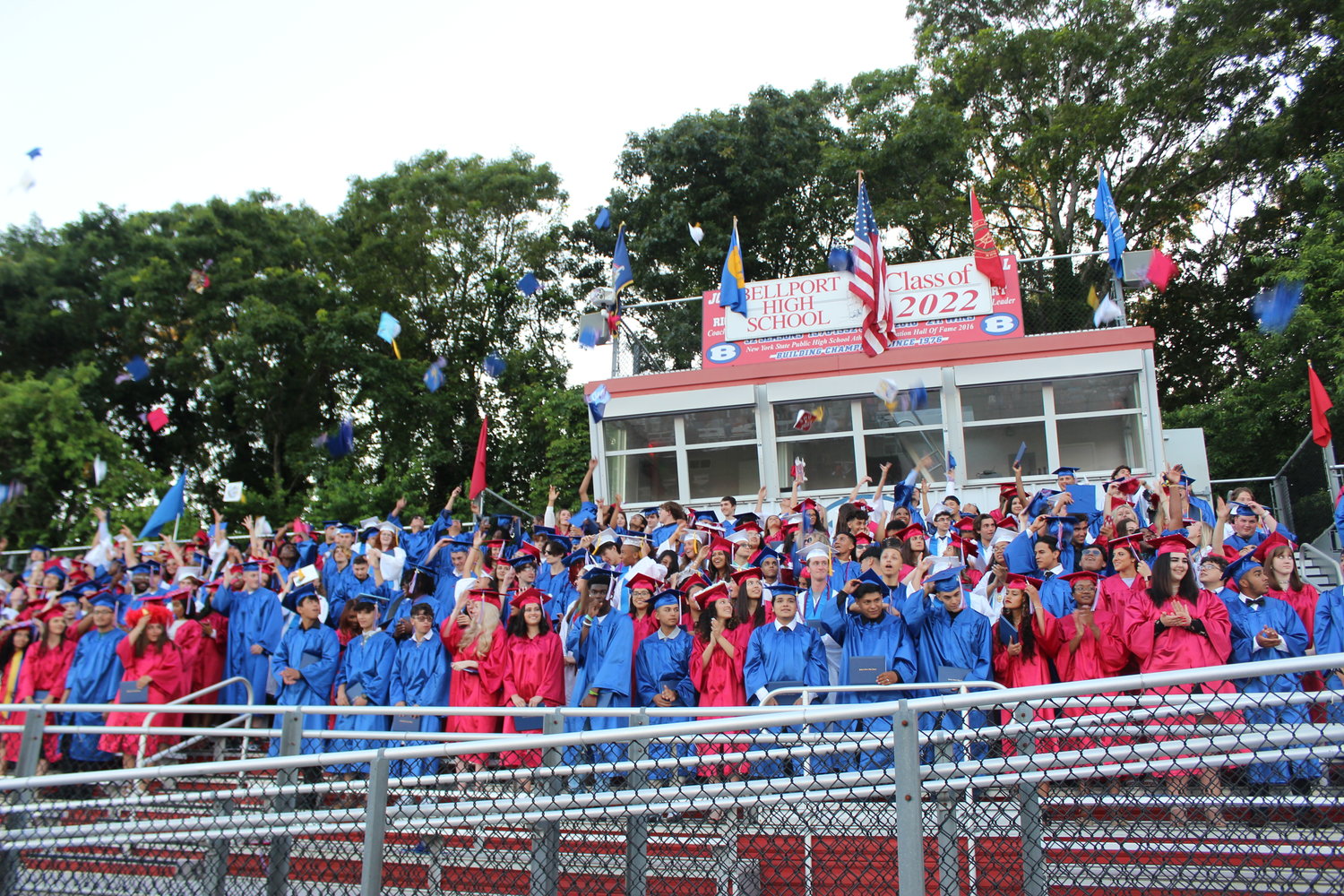Bellport High School Class of 2022 graduates The Long Island Advance